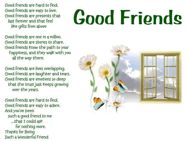 Can you make a poem about friends?